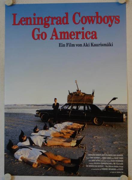 Leningrad Cowboys Go America originales deutsches Filmplakat